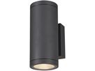 LED-Wandleuchte SLV ENOLA ROUND UP/DOWN M 19W 1680lm 3000/4000K IP65 anthrazit