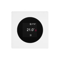Raumthermostat EDIZIO.liv SNAPFIX® 230VAC 4…30°C 60×60mm weiss