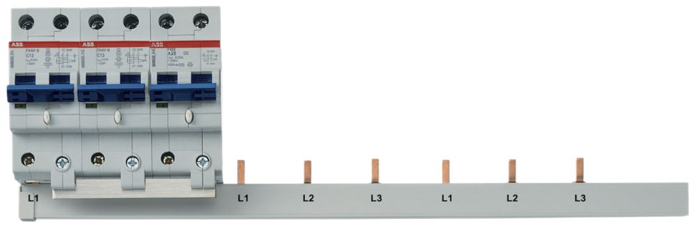 Kammschiene FI2, FILS, L1, L2, L3