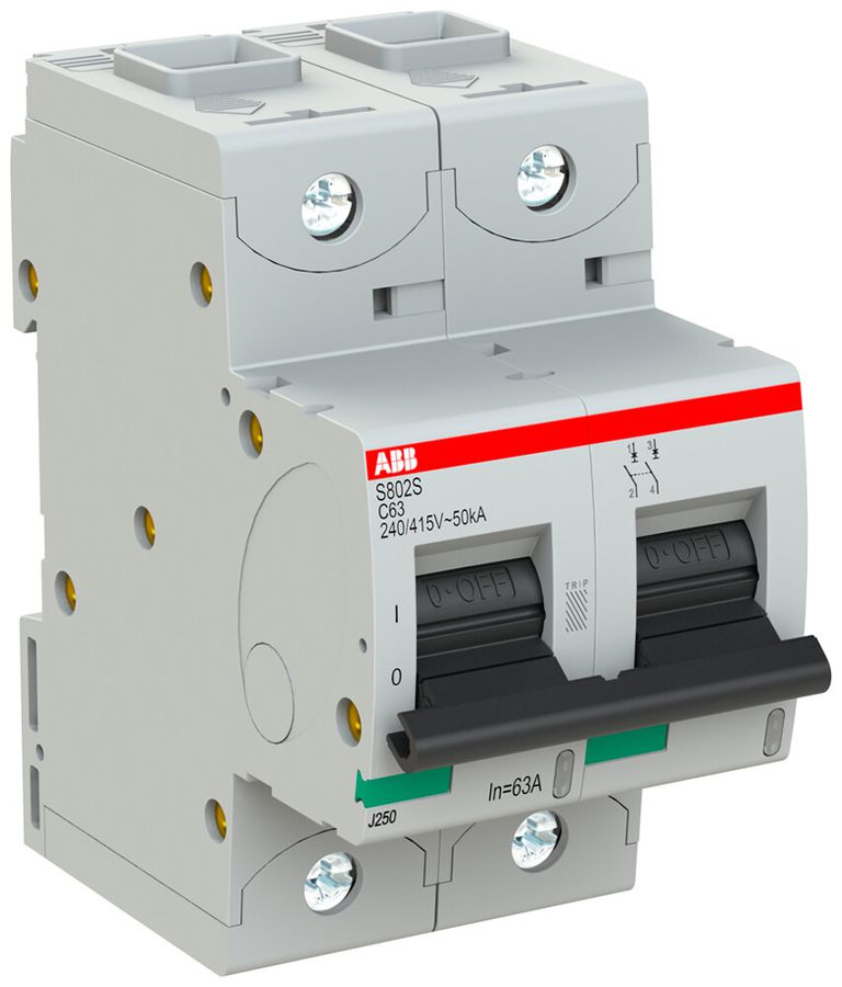 Leitungsschutzschalter ABB S802S-C 63A 50kA