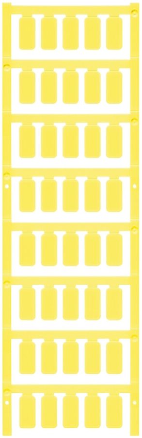 Marcatore per apparecchi WM MultiCard SM autoadesiva 9.5×18mm PA66 giallo