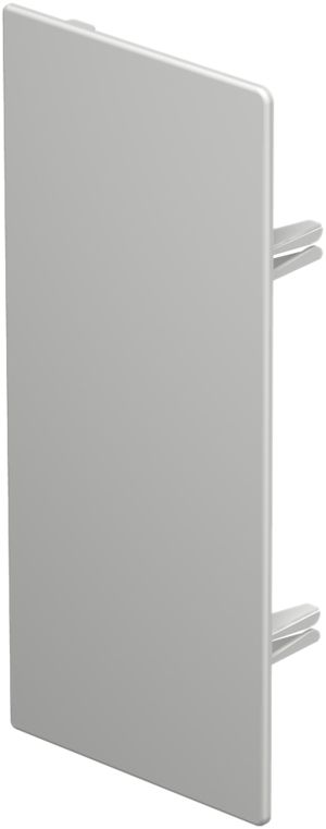 Piastra terminale Bettermann p.canale installazioneWDK grigio chiaro 100×230mm