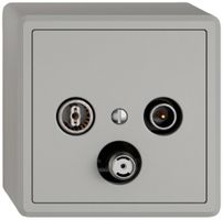 AP-Antennendose TV-R-SAT EDIZIO.liv SNAPFIX® DB52 Stichdose hgu