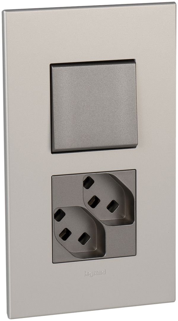 UP-Kombination ATO 0/2L+2×T23 pearl-Aluminium Gr.I+I