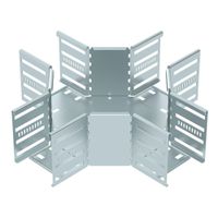 Pièce en croix BET RK 110×100mm acier zingué en continu