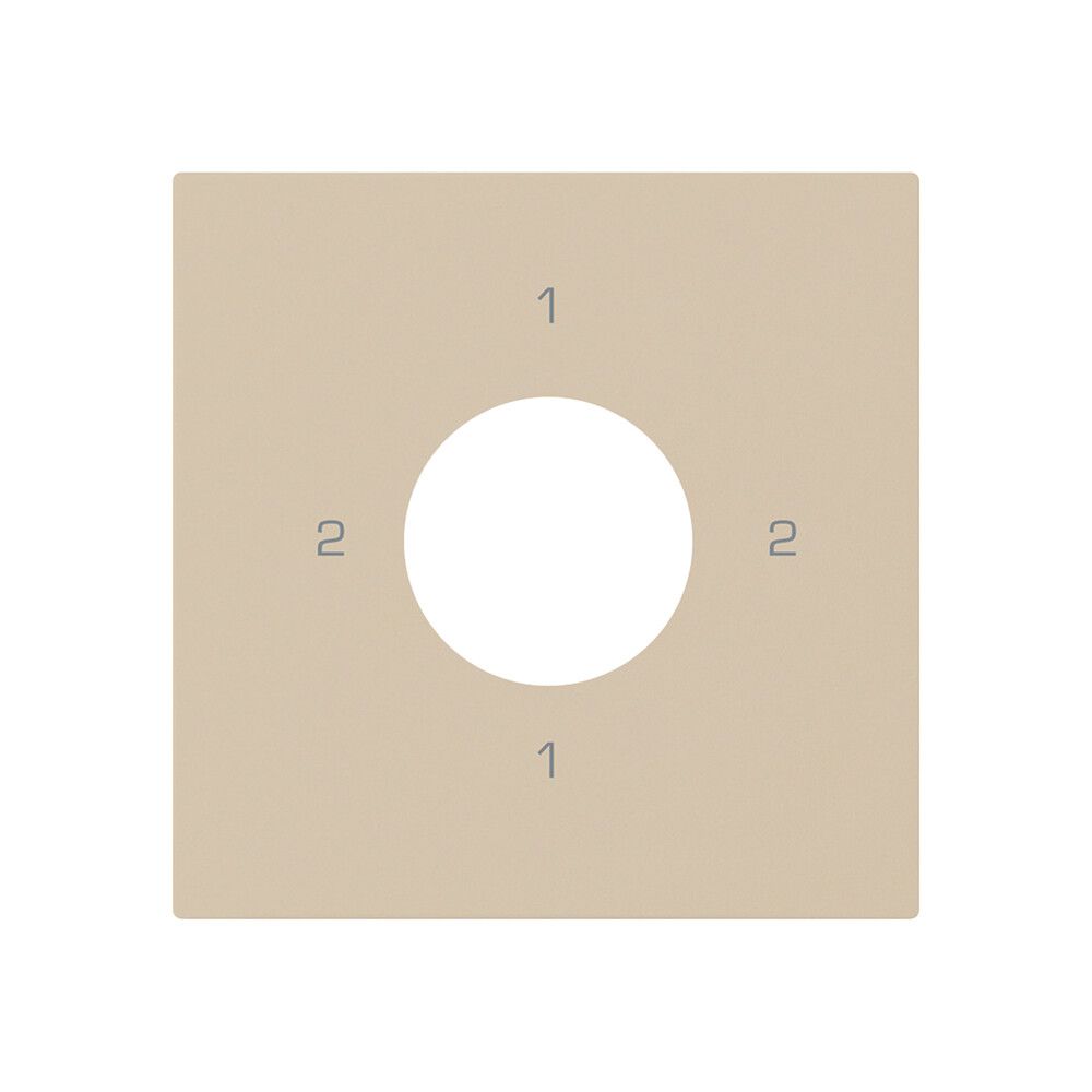 Kit di copertura kallysto per interruttore a chiave S3/1 polo beige