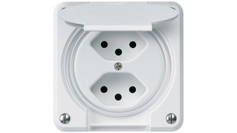 Steckdosen 2×Typ 13