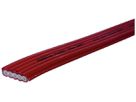 Flachkabel Woertz Power 5×2.5 mm² halogenfrei rot B2ca