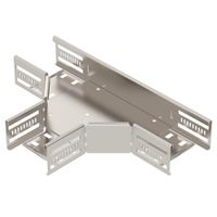 T-Stück BET RT 60×100mm Edelstahl A2 blank