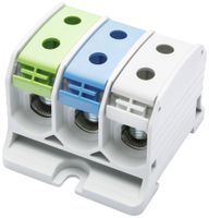 Bloc de distribution Bals RKA 50 3P 150A 3×entrée 3×sortie 4…50mm² vt/bl/gr