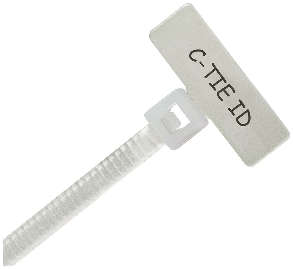 Kabelbinder Plica KABI-C-TIE-ID 4.8×270mm 217N 0…85°C PA unbehandelt farblos