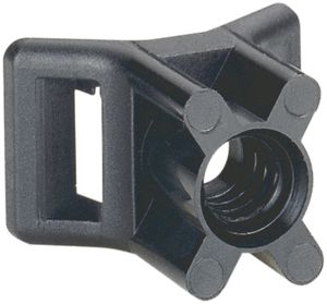 Schraubsockel Colson schwarz