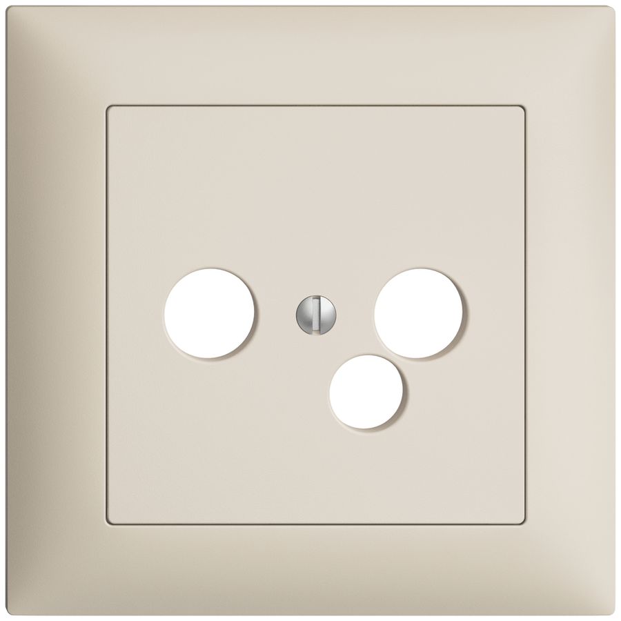 Kit frontal ENC EDIZIOdue crema 88×88mm