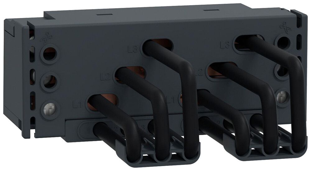 Connecteur de barres collectrices TeSys 3P 3Ph 63A 162mm noir