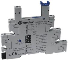 Zoccolo per relè Finder Serie 93 TIMER p.relè Serie 34, 6…24VUC mors.a vite