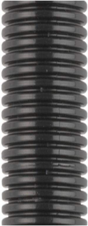 Wellschlauch AGRO ROHRflex PA6-L Ø 54.5mm, schmales Profil, Ring à 25m, schwarz