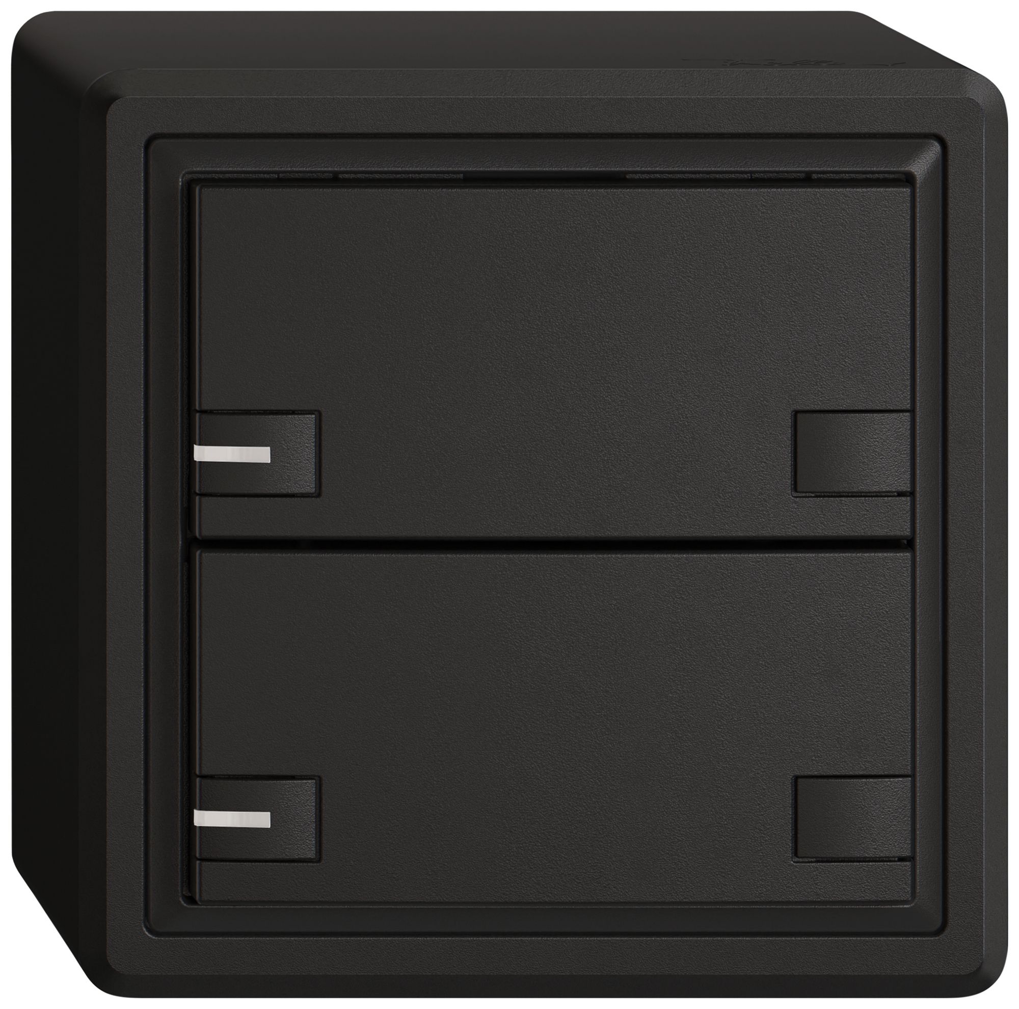 Poussoir universel AP EDIZIO.liv UNI SNAPFIX® a.LED RGB 2× comm.2T no