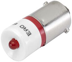 Single-LED BA9s 12VAC/DC 16mA für EAO 04/44, rot