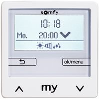 Comando INC Somfy Soliris Smoove Uno, modulo 50×50mm, bianco