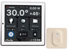 UP-Touchpanel Shelly Wall Display Bt/Wi-Fi Aluminium 85×30mm weiss