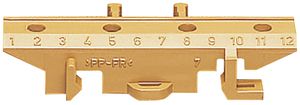 Zoccolo Hager per morsetti L beige