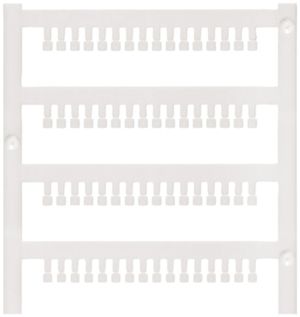 Marqueur de borne Weidmüller MultiCard PM 2.7×2.6mm réticule 3.5mm PA66 spéciale