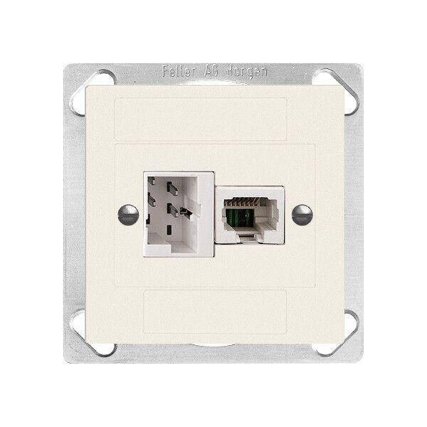 EB-Dose xDSL RJ45/TT83 weiss ITplus EDIZIOdue mit Filter