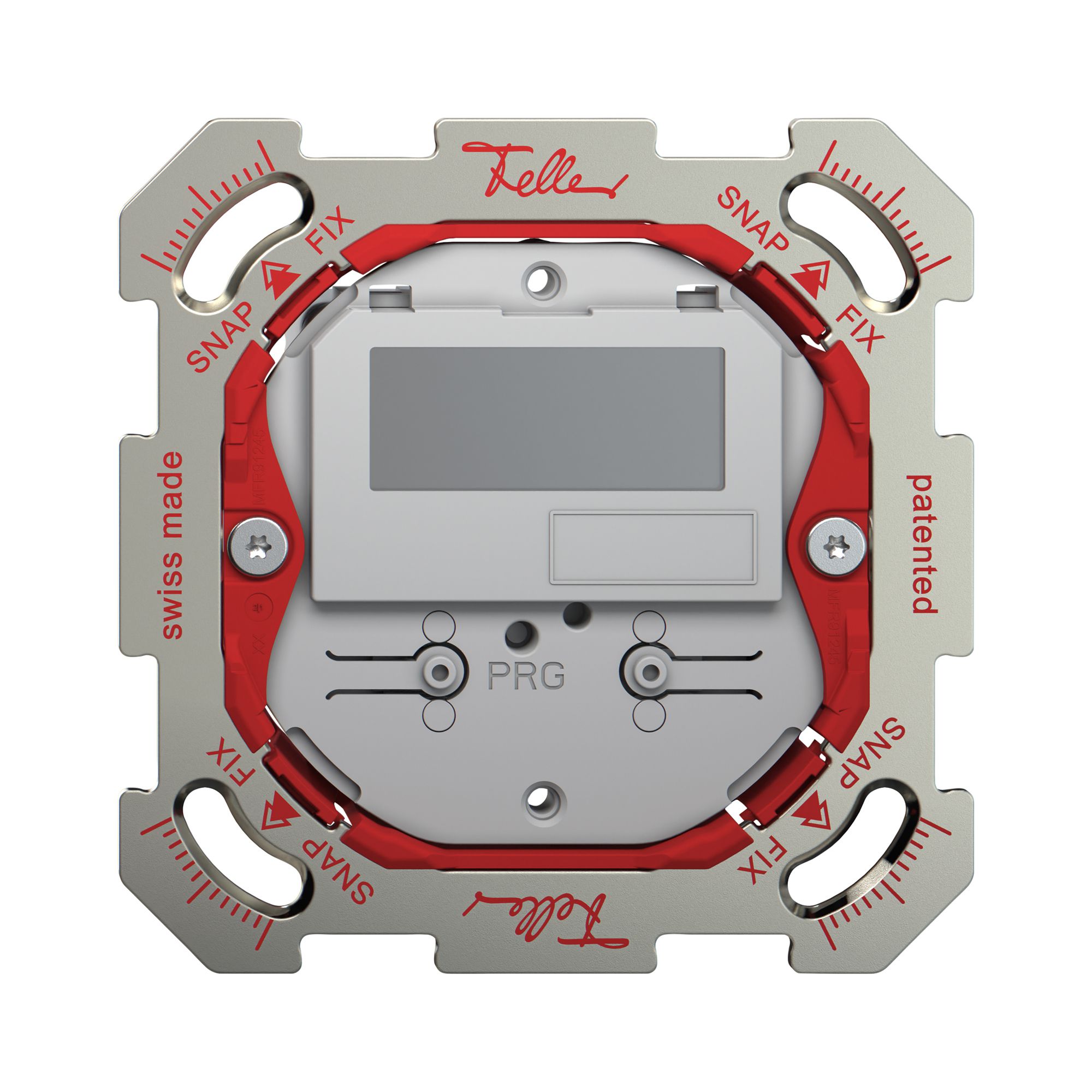 Poussoir KNX RGB ENC Feller SNAPFIX® capteur temp.RGB-LED 1× comm.1T