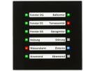 Apparecchio indicatore KNX INC MDT SCN-GLED1S.01S campo per designazione vetro