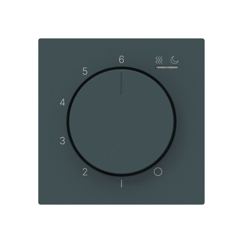 Raumthermostat kallysto An/Aus 230VAC 4A 60×60mm anthrazit