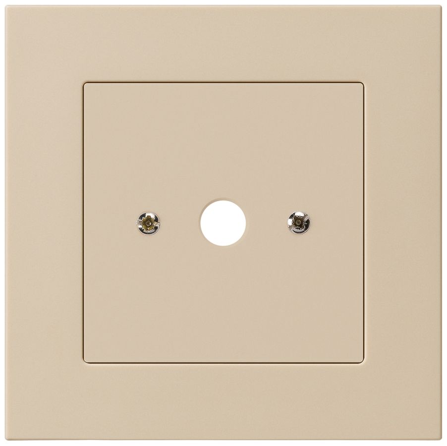 UP-Durchgangsdose kallysto.pro beige Ø9mm ohne Klemmeneinsatz
