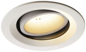 LED-Downlight SLV NUMINOS MOVE M 17.5W 1600lm 2700K 55° DIM Ø135×81mm ws/ws