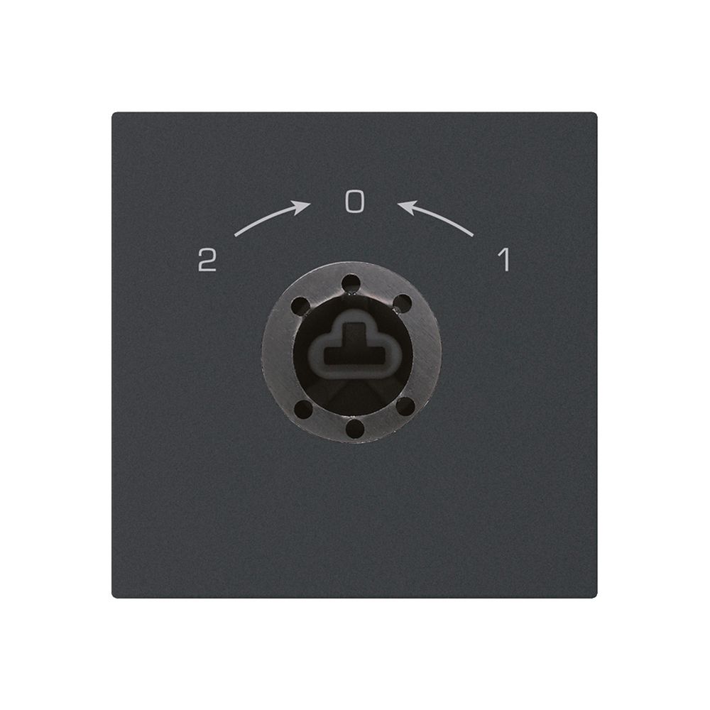 Contact pivotant 1->0<-2 noir kallysto pour serrure sans cylindre