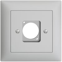 UP-Montageset für XLR-Dose EDIZIOdue hellgrau