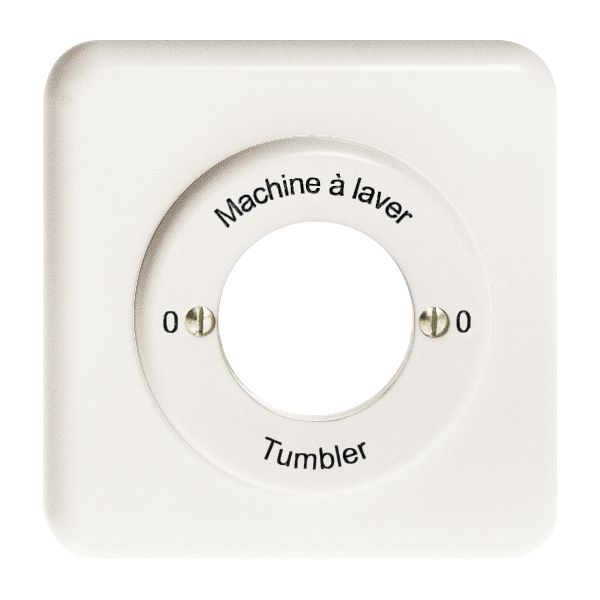 Kit front. 0-Machine à laver-0 -Tumbler per interr.a chiave bianco