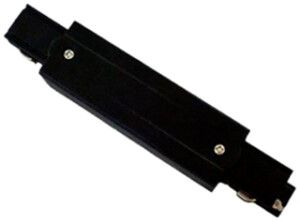 Verbinder DOTLUX dreiphasig, gerade mit Mitteleinspeisung schwarz