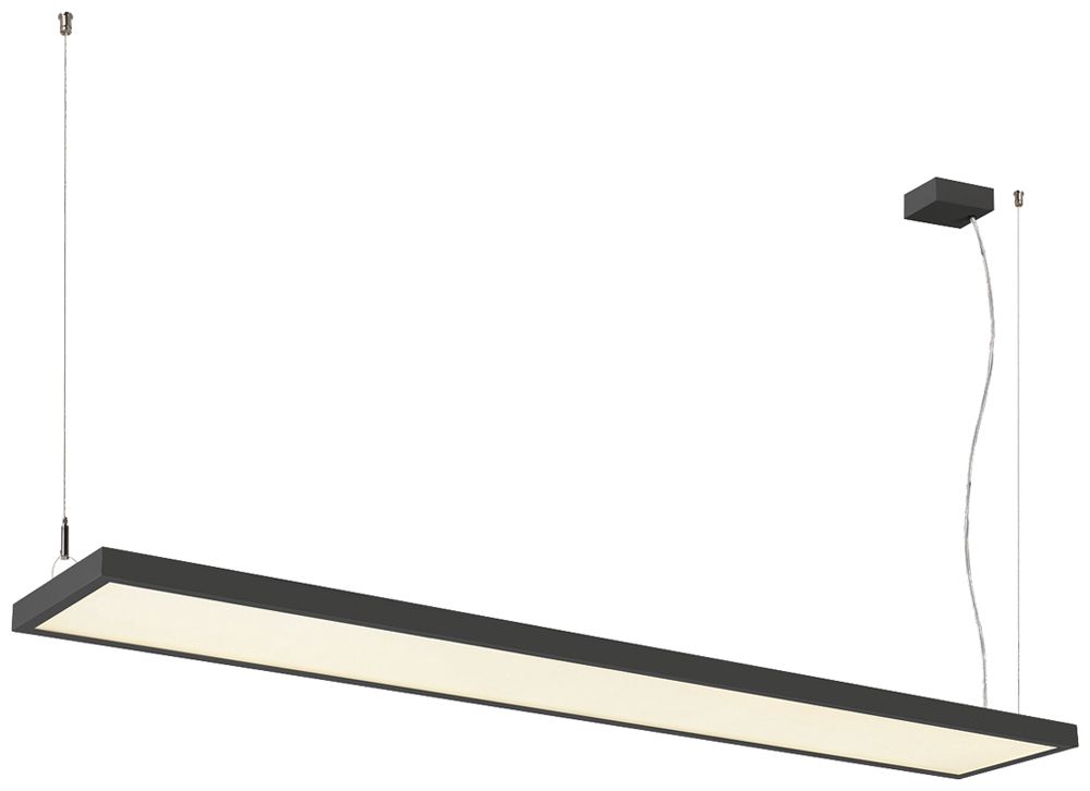 LED-Pendelleuchte SLV WORKLIGHT PRO 150 59W 7200lm 4000K DALI schwarz