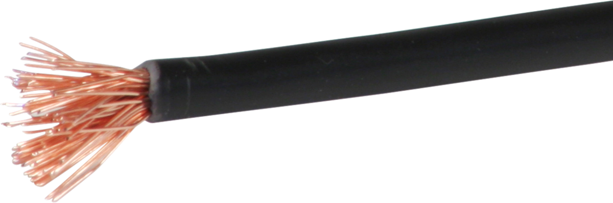 T-Litze 6mm² schwarz Eca, Spule à 100m