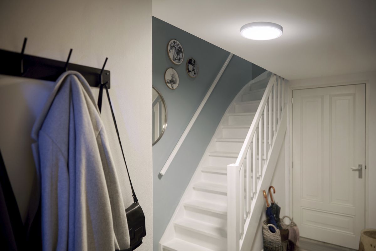 AP-LED-Downlight Philips Slim Surface 12W 1350lm 840 110° Ø210mm weiss