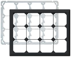 UP-Kopfzeile kallysto.line 3×4 schwarz horizontal