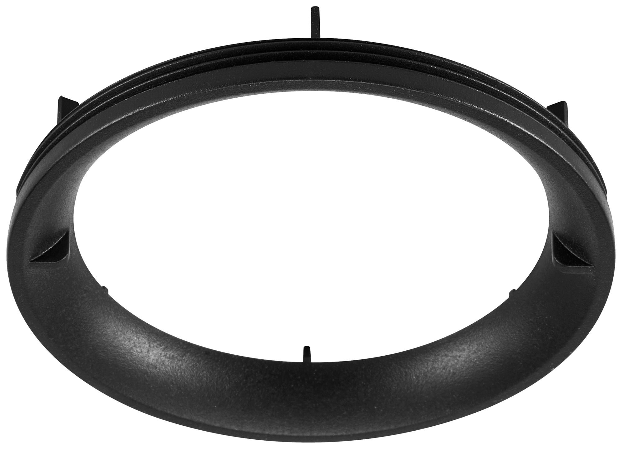 Reflektor Sylvania Pixo Kunststoff Ø80×10mm schwarz 4 Stück