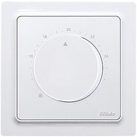 Termostato ambiente RF AP Eltako FTR55HB, a batteria, bianco lucido
