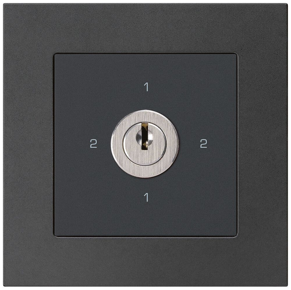 Interrupteur rotatif ENC kallysto.pro 3/1L noir avec serrure Kaba 8