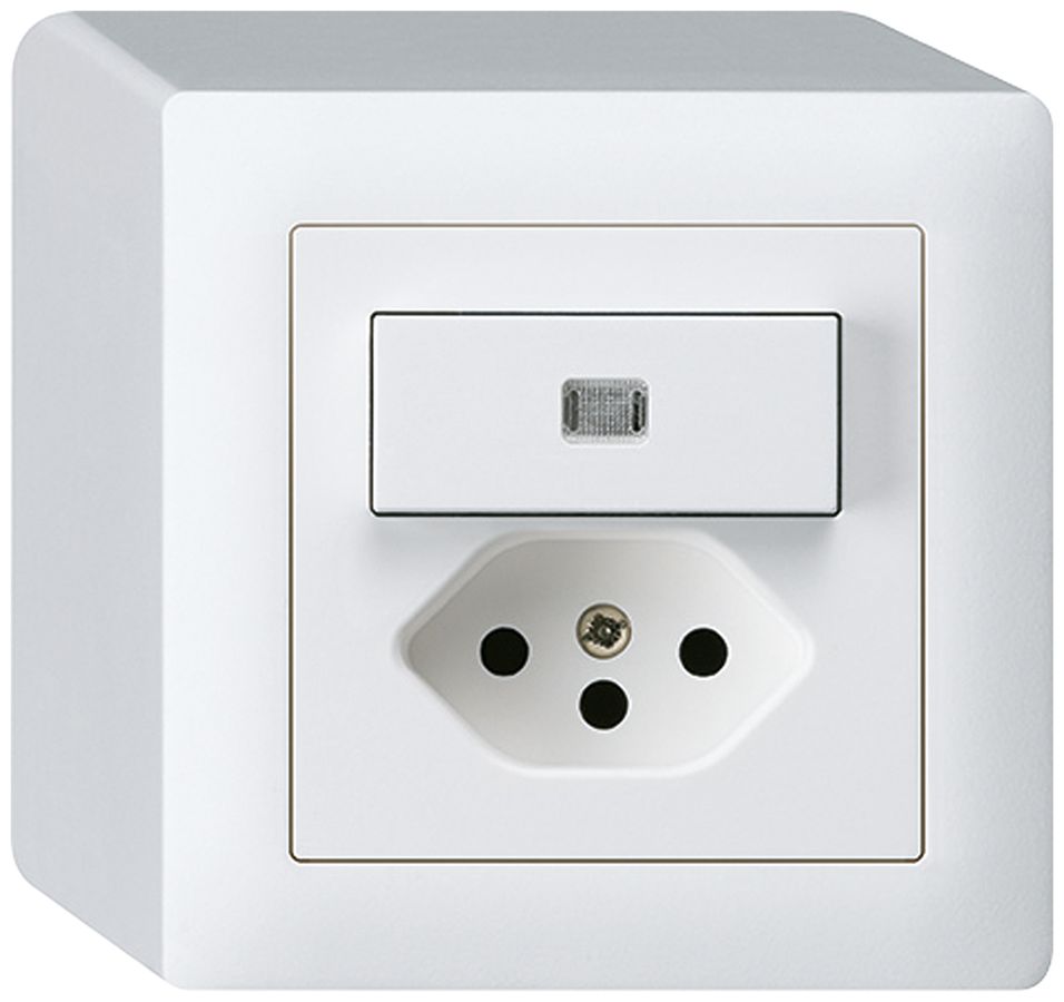 AP-Leuchtkombination 3/1P+T13 weiss kallysto