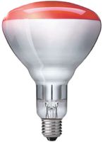 IR-Lampe E27 250W 240V rot dimmbar