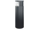 LED-Pollerleuchte ESYLUX ALVA BL, 16W 3000K Ø170×540mm IP65 klar anthrazit