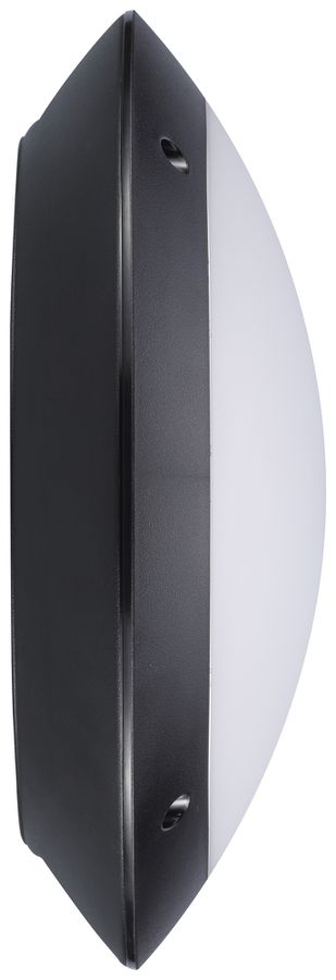 LED-Deckenleuchte Sylvania START SURFACE 12W 1150lm 3000K IP66 DV Ø300mm schwarz