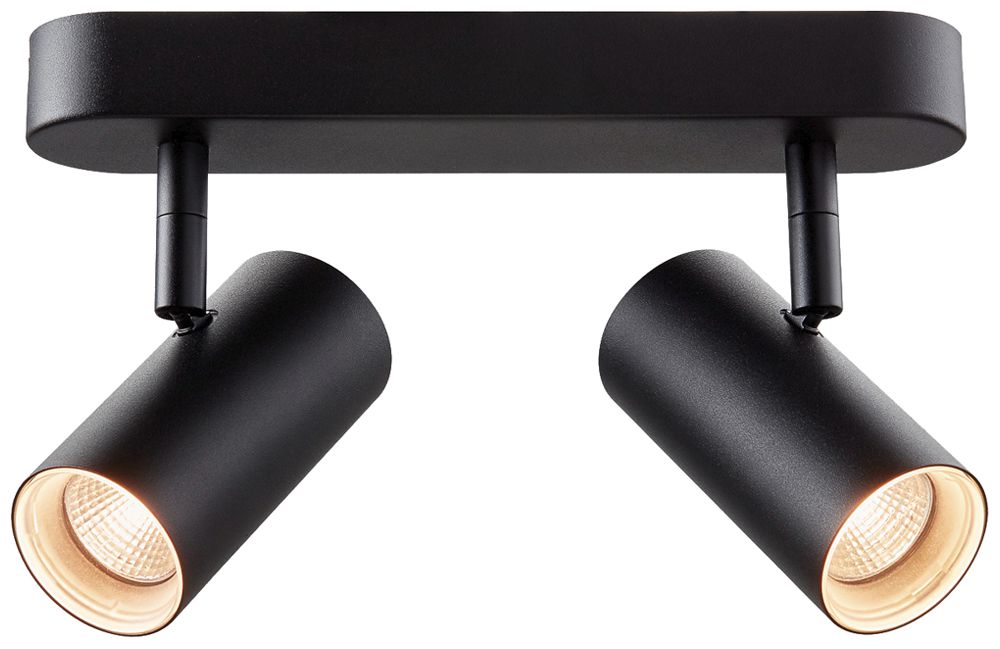 LED-Spot SLV NOBLO 15W 940lm 920…930 DIM 240×105×127mm schwarz 2×Spot