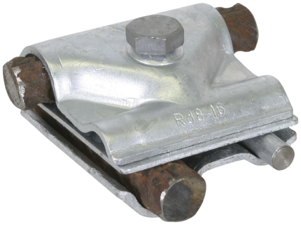 Borne multi-usage DEHN/elvatec p.conducteur Ø8…16/15…25mm acier zingué chaud imm