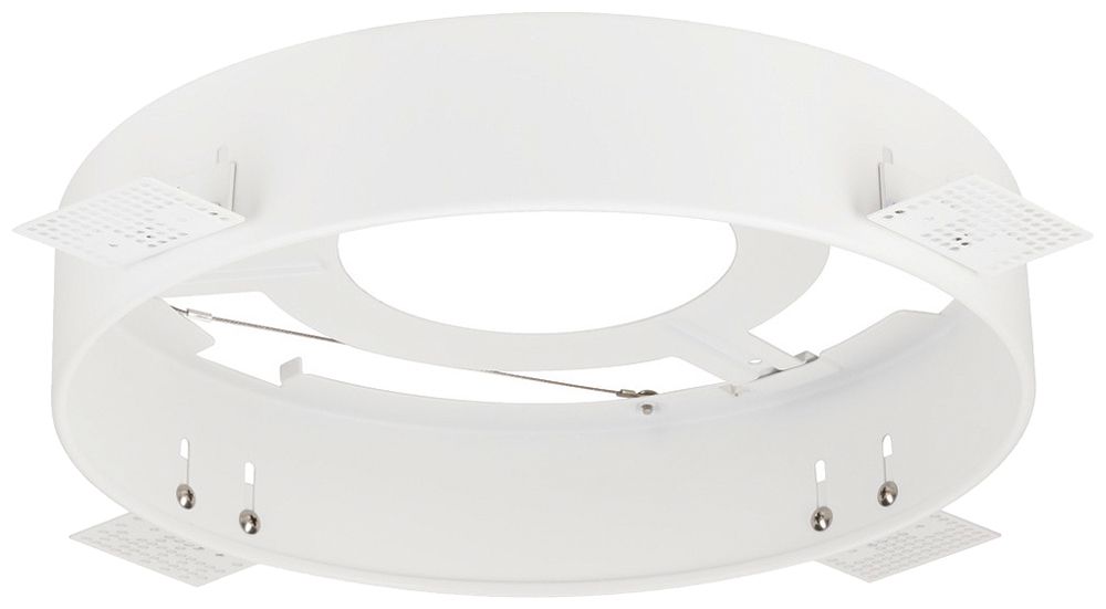 Cadre d'encastrement SLV DECONA aluminium Ø313×75mm blanc